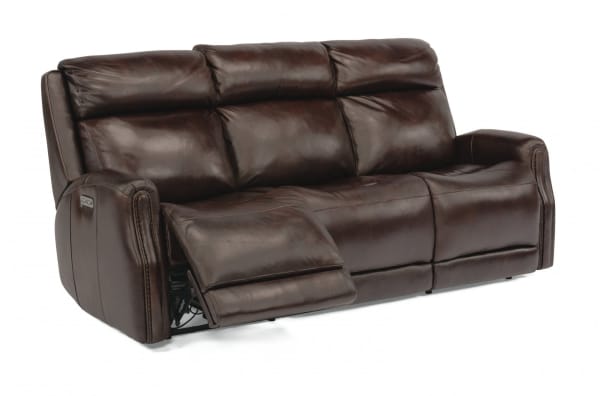 Stanley Power Reclining Sofa with Power Headrests