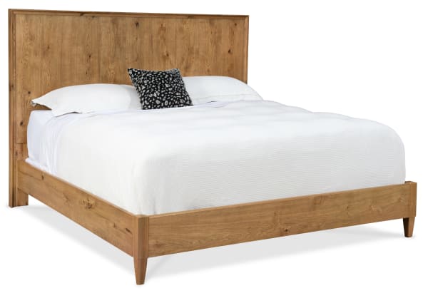 Cashiers - California King Panel Bed - Almond