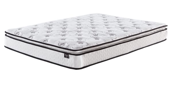 10 Inch Bonnell Pillow Top - White - King Mattress
