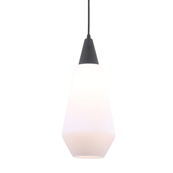 Eichler - 1 Light Mini Pendant - White & Black