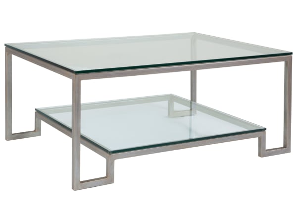 Metal Designs - Bonaire Rectangular Cocktail Table - Gray