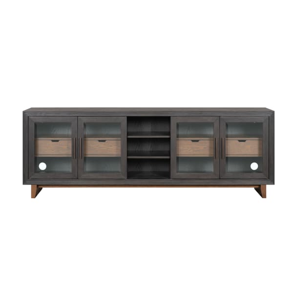 Waterfall - Large Entertainment Base - Dark Gray