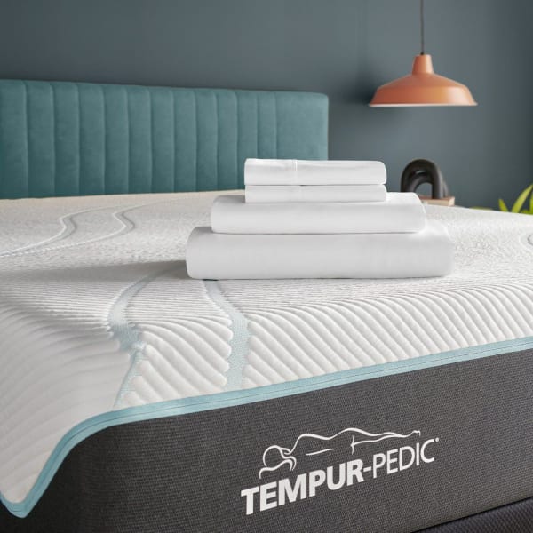 Linens - Tempur Classic Cotton Sheet Set - White - Queen