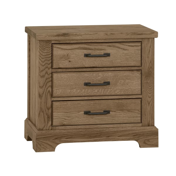 Yosemite - Nightstand - 3 Drawers - Light Brown