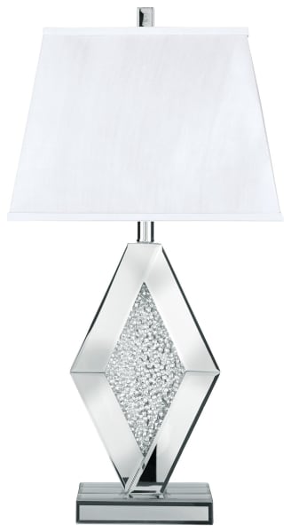 Prunella - Silver Finish - Mirror Table Lamp 