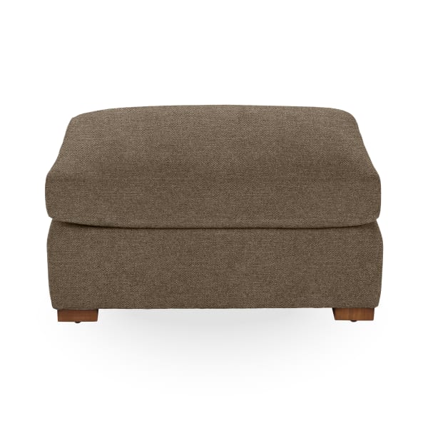 Audrey - Ottoman - Mink Brown
