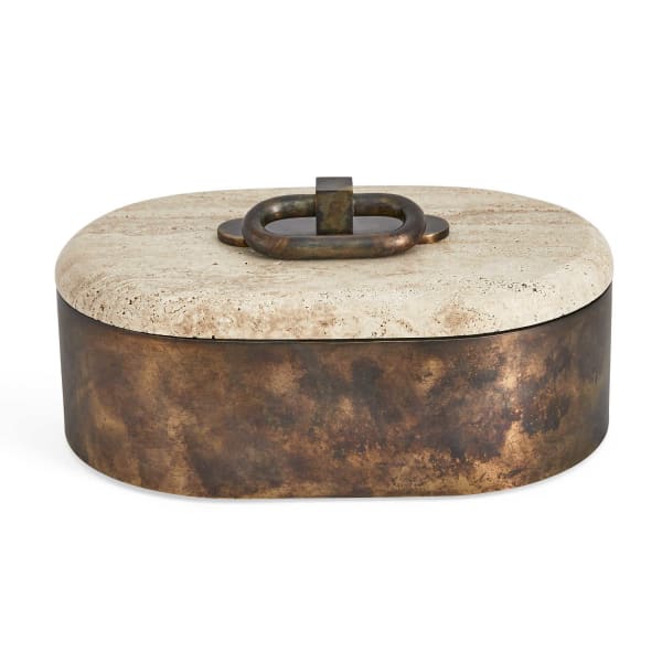 Hippodrome - Medium Box - Bronze / Brown