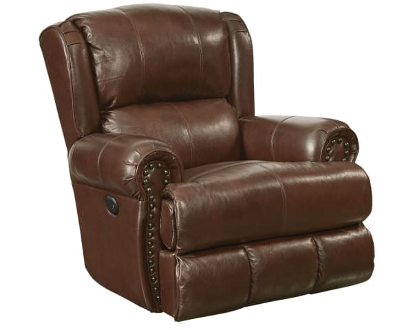 Duncan - Deluxe Glider Recliner - Leather