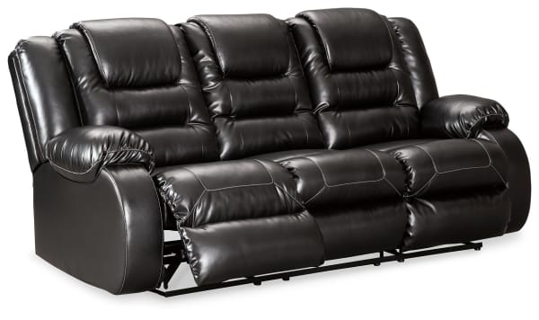 Vacherie - Black - Reclining Sofa
