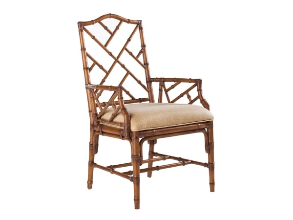 Island Estate - Ceylon Arm Chair - Dark Brown