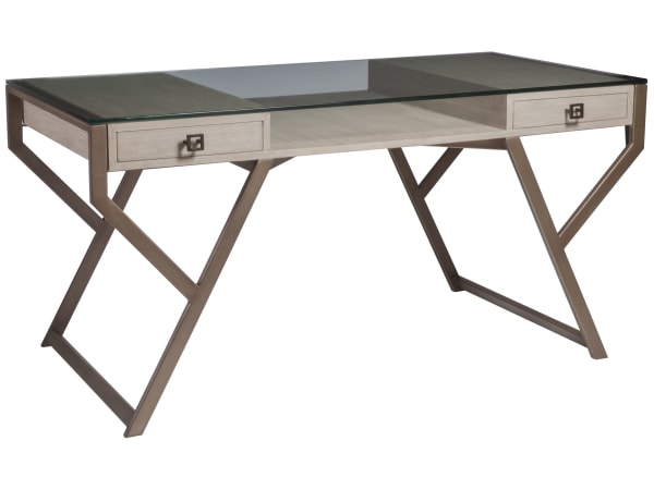 Cohesion Program - Interlaken Desk - Bianco - Beige