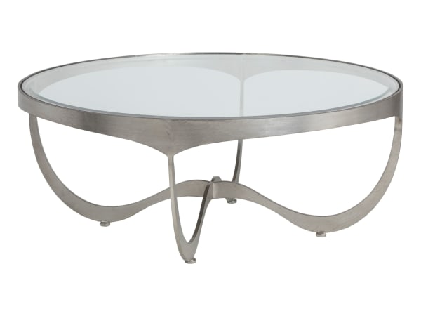 Metal Designs - Sophie Round Cocktail Table - Dark Gray