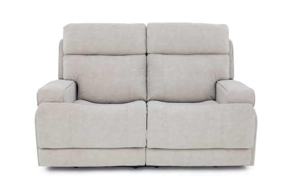 Ashbee - Loveseat With Power Headrests, Zero Gravity And 3" Footrest Extension - Dove