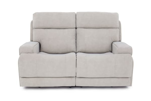 Ashbee - Loveseat With Power Recline, Power Headrests, Zero Gravity And 3" Footrest Extension - Dove