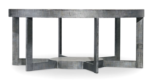 Mill Valley - Round Cocktail Table - Dark Gray