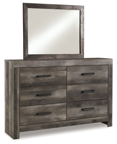 Wynnlow - Dresser, Mirror - Gray