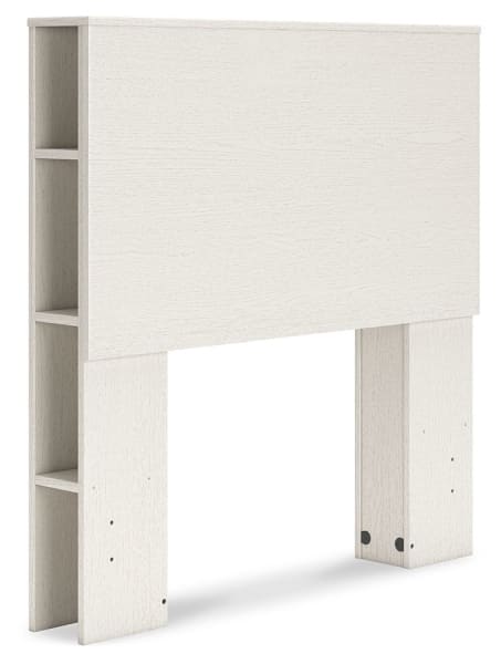 Aprilyn - White - Twin Bookcase Headboard