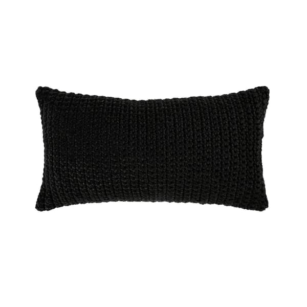 Performance Prism - 14" x 26" Pillow - Black