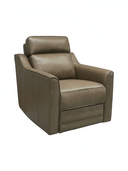 Lara - Power Recliner With Power Recline, Power Headrest - Silk-Elephant