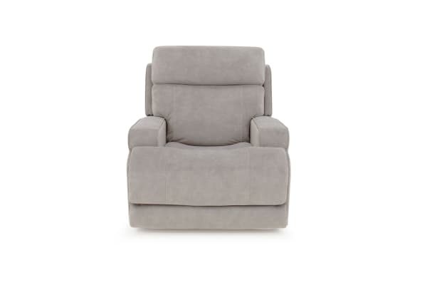 Ashbee - Power Recliner With Power Recline, Power Headrest, Zero Gravity And 3" Footrest Extension - Dove