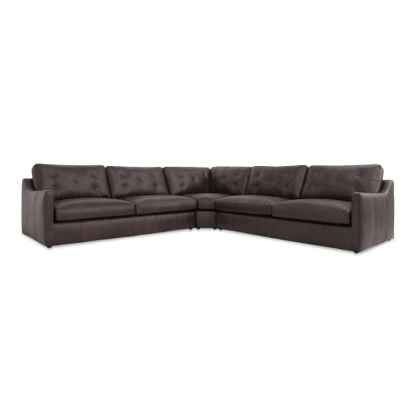Thurlow - Corner Modular Sectional - Espresso Brown