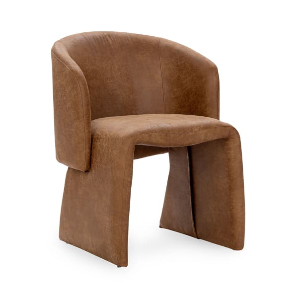 Halstead - Upholstered Dining Chair - Cognac