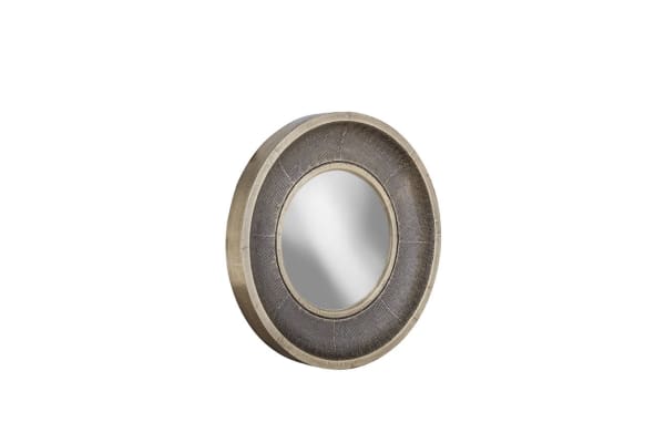 Lux Porthole - Mirror - Gold