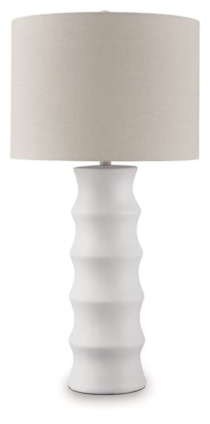 Veraleigh - White - Poly Table Lamp