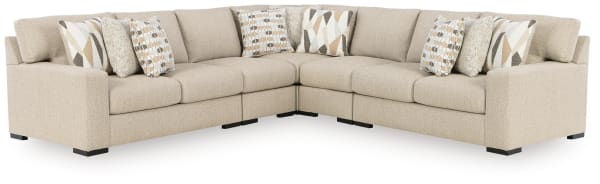 LaureLGrove - 5-Piece Sectional - Pebble
