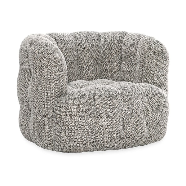 Walter - Swivel Accent Chair - Heathered Gray