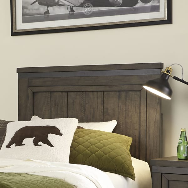 Thornwood Hills - Full Panel Headboard - Dark Brown