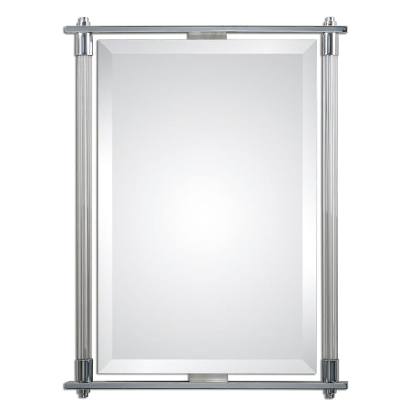 Adara - Vanity Mirror - Pearl Silver