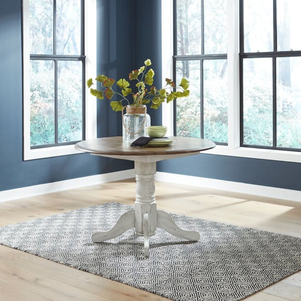 Carolina Crossing - Drop Leaf Table - White
