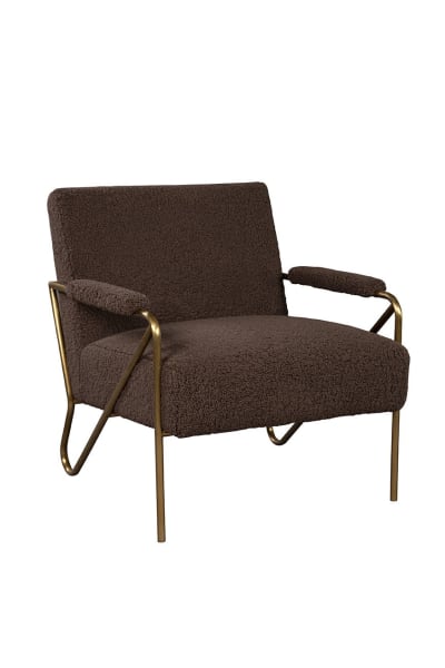 Coco - Occasional Chair - Chocolate
