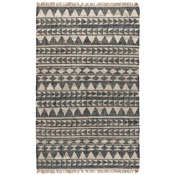 Solana - 8' x 10' Rug - Distressed Black Natural