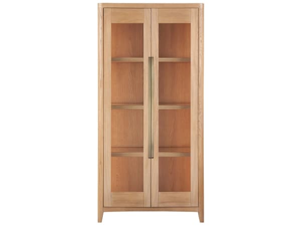 New Modern - Zella Display Cabinet - Light Brown