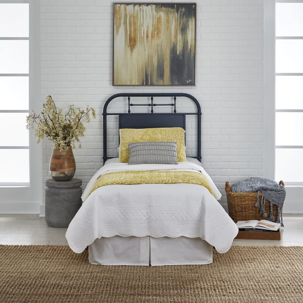Vintage Series - Full Metal Headboard - Navy