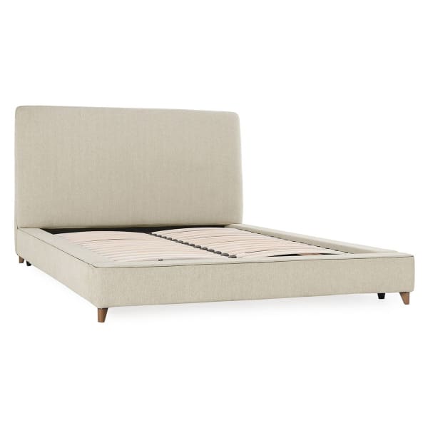 Tate - Queen Bed - Oatmeal