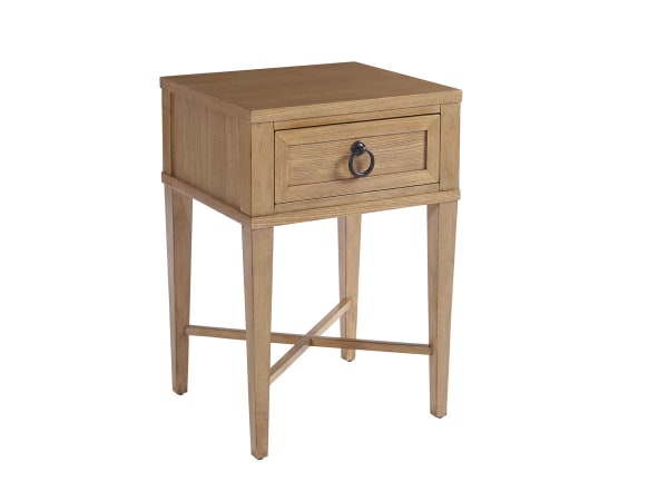 Newport - Clay Night Table - Light Brown