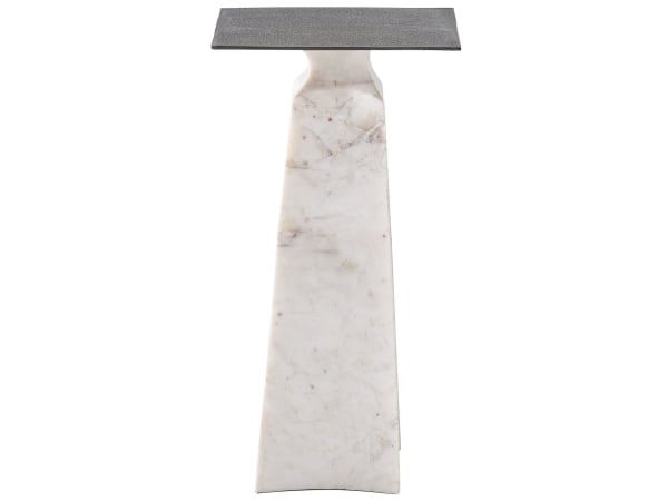 Curated - Figuration Side Table WMarble Base