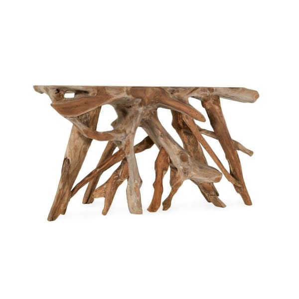 Cypress - Teak Root Console Table - Natural