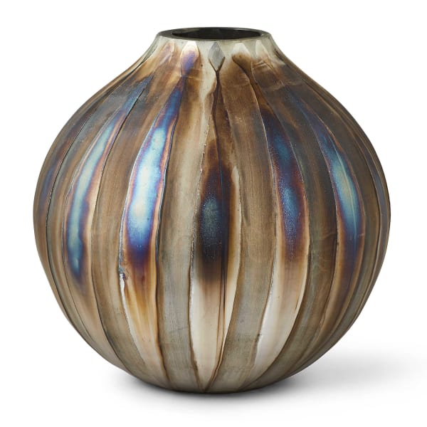 Ripple - Small Vase - Bronze
