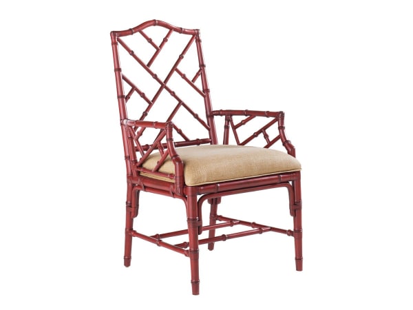 Island Estate - Ceylon Arm Chair - Red