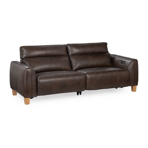 Conway - 2 Piece Power Recliner Sofa - Brown