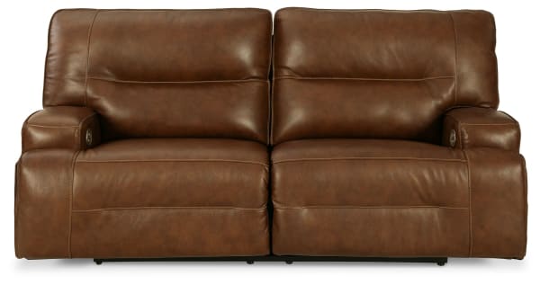 Francesca - Auburn - 2 Seat PWR REC Sofa ADJ HDREST