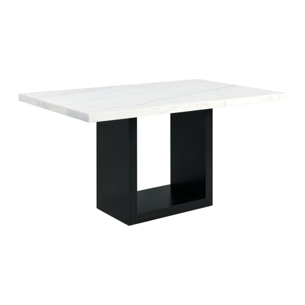 Valentino - White Counter Height Dining Table