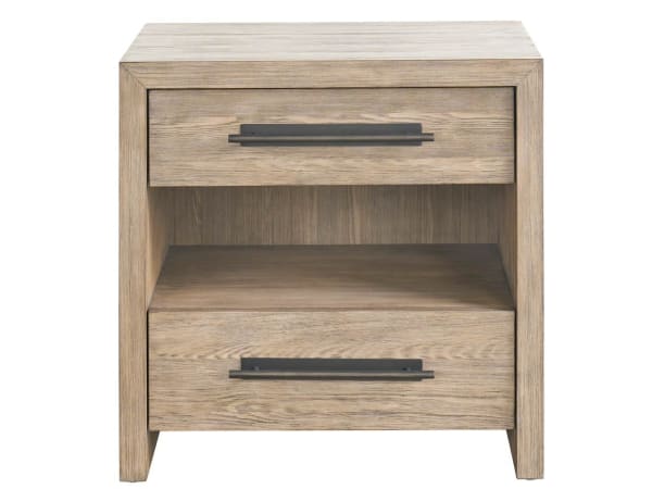 Dwell - Two Drawer Nightstand - Boulder