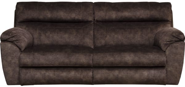 Sedona - Power Headrest Lay Flat Reclining Sofa - Mocha - 42.5'