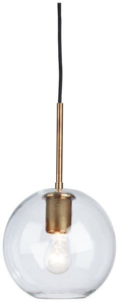 Cordunn - Brass - Glass Pendant Light 