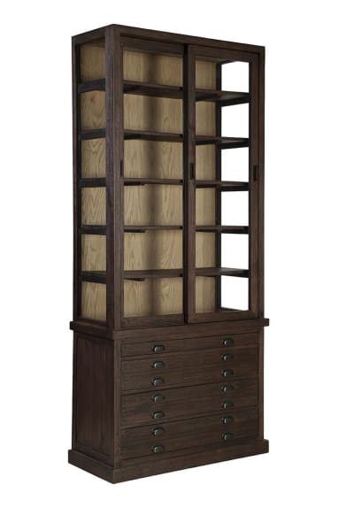 Balmoral - Single Cabinet - Brown